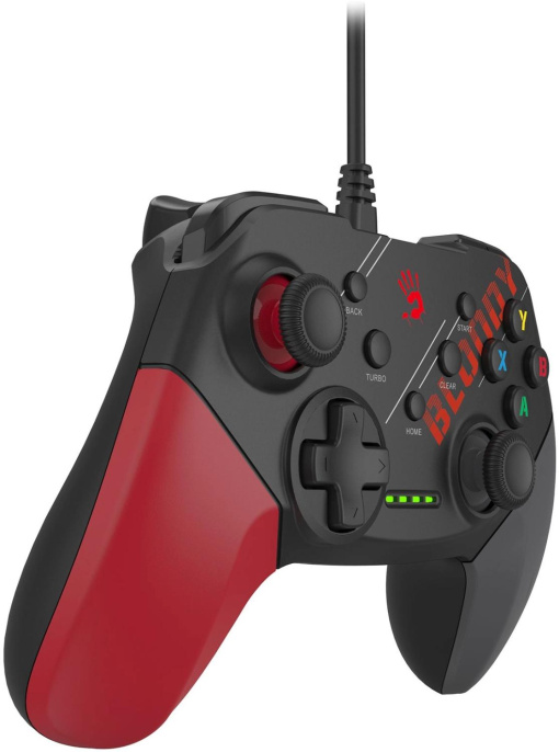 Геймпад A4Tech Bloody GP30 Sports черный/красный USB виброотдача обратная связь GP30 SPORTS RED
