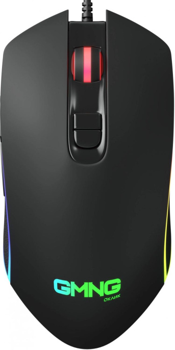 Мышь проводная GMNG 730GM, игровая, оптическая, USB, 12000dpi, черный [1520852]