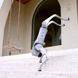 Бионический четырехопорный робот бренда Unitree модели Go2 версии AIR