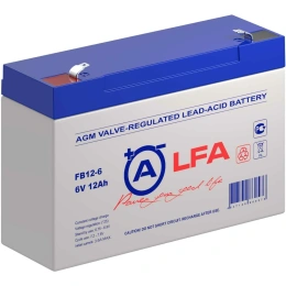 Аккумуляторная батарея LFA FB12-6 6В, 12 Ач УТ-00000769