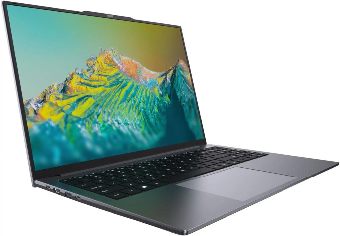 Ноутбук Chuwi CoreBook Plus CWI626-571E5E1HDMRX Ryzen 5 7430U/16GB/512GB SSD/Radeon Graphics/16" IPS/WiFi/BT/Cam/Win11Home + мышь/grey