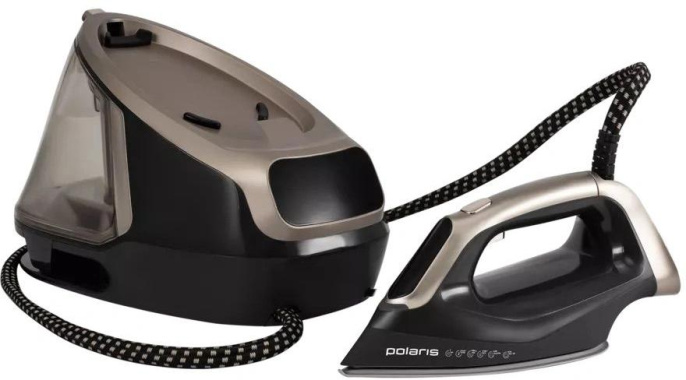 Парогенератор Polaris PSS 8010K X-Steam PRO 3000Вт черный/золотистый (27121582)