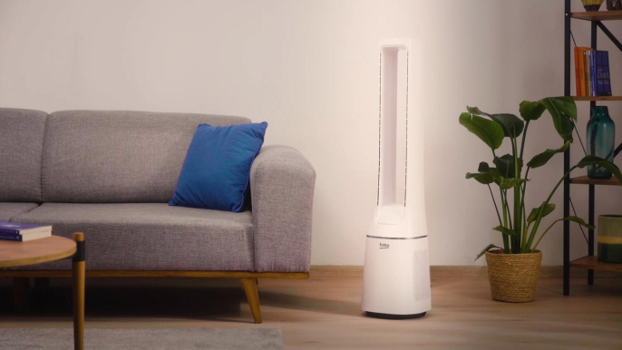 Воздухоочиститель-рециркулятор Beko EBA 6000 W,  белый