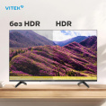 Телевизор LED Vitek 32" VT-32HBS300 Яндекс.ТВ Frameless черный HD 60Hz DVB-T DVB-T2 DVB-C DVB-S DVB-S2 USB 2.0 WiFi Smart TV