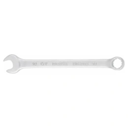 Комбинированный ключ 10 мм MATRIX CrV, полированный хром// 15154