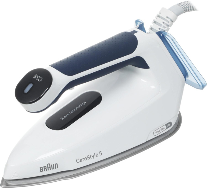 Парогенератор Braun CareStyle 5 IS5245BL 2400Вт синий/белый