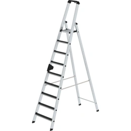 Стремянка MUNK 9 ступеней с покрытием Clip-Step R13 рукоятка Ergo-pad 041629