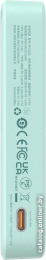 Портативное зарядное устройство Baseus P10064101333-00 MagPro Magnetic Bracket Wireless Fast-Charging 5000mAh 20W Peppermint Blue; с кабелем Type-C to Type-C 30cm White