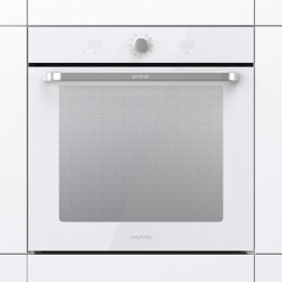Духовой шкаф электрический Gorenje BOS67371SYW,  77л,  дверца с 2 стеклами,  белый