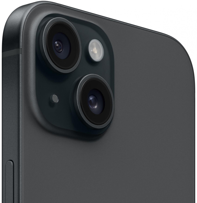 6.1" Смартфон Apple iPhone 15 128Gb,  A3090,  NFC,  OLED,  60Гц,  черный