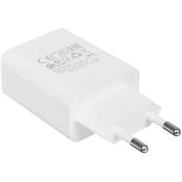 BOROFONE BA21A/ Сетевое ЗУ + Кабель Type-C 1m/ QC 3.0/ 1 USB/ Выход: 18W/ White