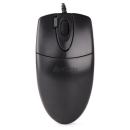 A-4Tech Мышь OP-620D черный оптическая 1000dpi USB 4but [85694]