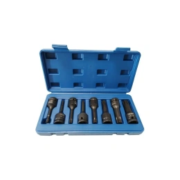 Набор головок-бит FORCEKRAFT TORX ударных, 8пр FK-4088MPB(27088)