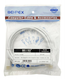 NONAME Кабель BEHPEX 1.2v miniDisplayPort m miniDisplayPort m 2м белый 1147359