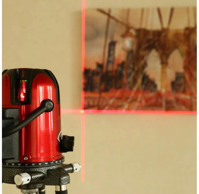 Уровень лазер. Deko LL57 SET 6 2кл.лаз. 635нм цв.луч. красный 5луч. 065-0288