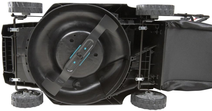 Газонокосилка аккумуляторная Makita LM004GM103,  43см, несамоходная,  4Ач, с 1 АКБ, с ЗУ