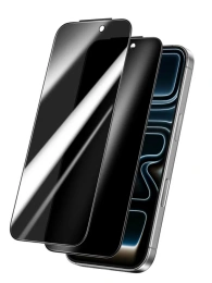 Стекло защитное с эффектом конфиденциальности UGREEN SP641 (55379) Privacy Screen Protector Glass for iPhone 17/16 Pro 6,3'' 1шт. Цвет: прозрачный