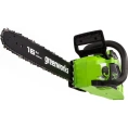 Аккумуляторная бесщеточная цепная пила Greenworks GD40CS18 40V 2005807