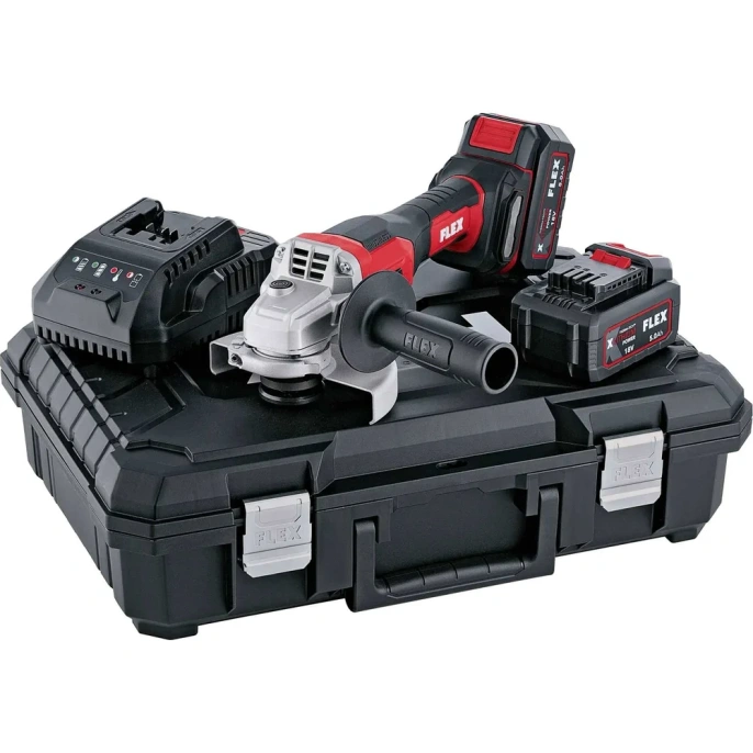 Аккумуляторная угловая шлифовальная машина FLEX l 125 18.0-ec/5.0 set 530496