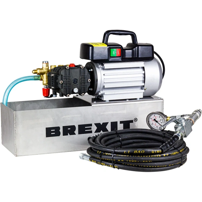 Электрический опрессовщик BREXIT BrexTEST INOX PRO 9000, 90 бар, 8 л/мин 2010350