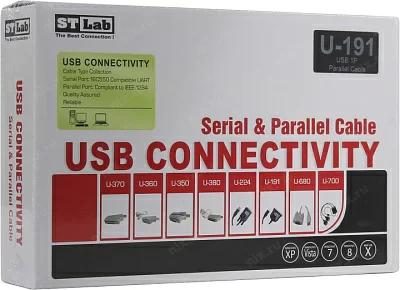 STLab U-191 (RTL) Кабель-адаптер USB AM - LPT (C36M) 1.5м
