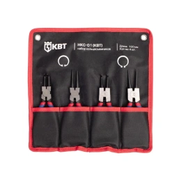 Набор съемников стопорных колец КВТ НКС-01 серия МАСТЕР 77442