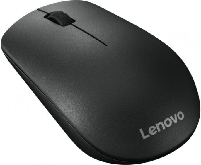 Мышь беспроводная Lenovo 400, радио, оптическая, USB, 1200dpi, черный [gy50r91293]
