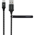 Кабель Momax Zero DTA11D USB-A-USB-C 1м Space Gray