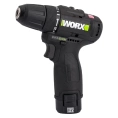 Аккумуляторная дрель-шуруповерт WORX Professional 12В, 38Нм, 2Ач х2 + 1,5 А WE210.2