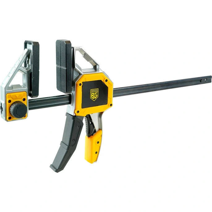 Струбцина быстрозажимная алюминиевая 95*900мм, зажим до 350 кг 927 Berger BG BG1927