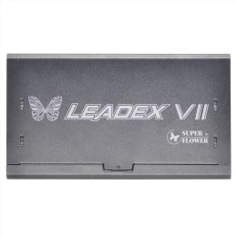 Блок питания Super Flower Leadex VII XG 1300W ATX 3.1 Черный SF-1300F14XG EPS Ver.2.92/ATX3.1, APFC, 80Plus Gold, 3,3V-20А, 5V-20А, 12V-108.3А, -12V-0.5А, 5Vsb-3А, 1х24pin, 2х4+4pin, 4х6+2pin, 1х16 Pin, 12хSATA, 4хMolex, защиты: OVP, OCP, OTP, SCP, UVP