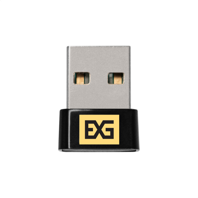 Сетевой адаптер Wi-Fi 6 ExeGate EX-W6-TX20U Nano (Wi-Fi AX (a/b/g/n/ax), 2.4 ГГц до 286 Мбит/с, внутренняя антенна, USB 2.0) EX300391RUS