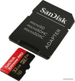 Карта памяти MICRO SDHC 32GB UHS-I W/A SDSQXCG-032G-GN6MA SANDISK