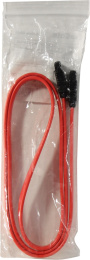 Кабель SATA ExeGate EX-CC-SATA-DATA-0.8L 7pin/7pin, металлические защелки, 0,8м EX294733RUS
