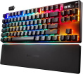 Клавиатура Steelseries Apex Pro TKL Wireless 2023 механическая черный USB for gamer LED подставка для запястий 64865