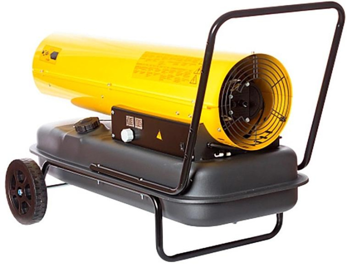Тепловая пушка дизельная RedVerg RD-DHD30T 30000Вт желтый/черный