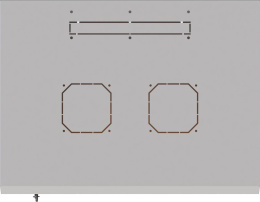 Шкаф коммутационный SUPRLAN ТВЛ-6U-600-350-СР 05-1060 настенный,  стеклянная передняя дверь,  6U,  600x360x350 мм