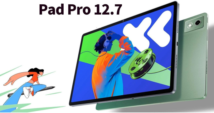 12.7" Планшет Lenovo Xiaoxin PadPro TB375FC 8/128 GB 8300 Wi-Fi, 2944 x 1840, 144Гц, Android 14, серый [zae70003cn]