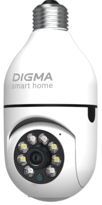 Камера видеонаблюдения IP Digma DiVision 301,  2304 х 1296,  3.6 мм,  белый [dv301]