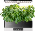 Гидропонная установка Cactus Garden 3л 24 черный (CS-LEDPOT-06)