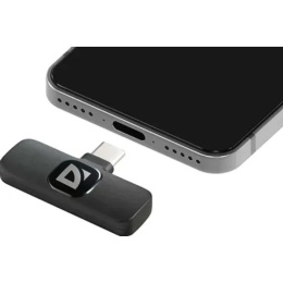 Микрофон Defender Talky-138,  черный [64152]