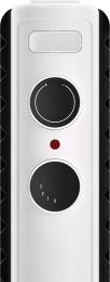 Радиатор масляный Royal Clima LAGGIO NERO ROR-LN7-1500M 1500Вт белый/серый