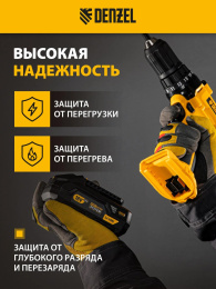 Батарея аккумуляторная Denzel B-18-2.0 18В 2Ач Li-Ion 28435