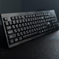 Клавиатура БЕШТАУ КЛ104РУ, USB, мембранная,  черный
