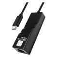 Сетевая карта USB3.1 TYPE-C, RJ45 5bites 1гигабит, 10см UA3C-45-07BK