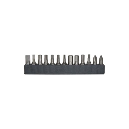 Набор бит шлицевых SL, крестовых PH, шестигранных HEX и TORX 1/4"DR, 13 предметов 10106013-3 AIST 00-00026326