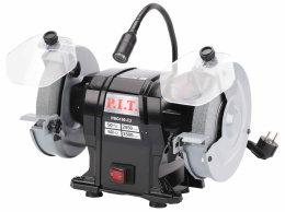 Заточный станок P.I.T. PBG150-C2 электрич., 300 Вт, 2950 об/мин, Ø 150х12.7х20 мм, LED, пылезащита