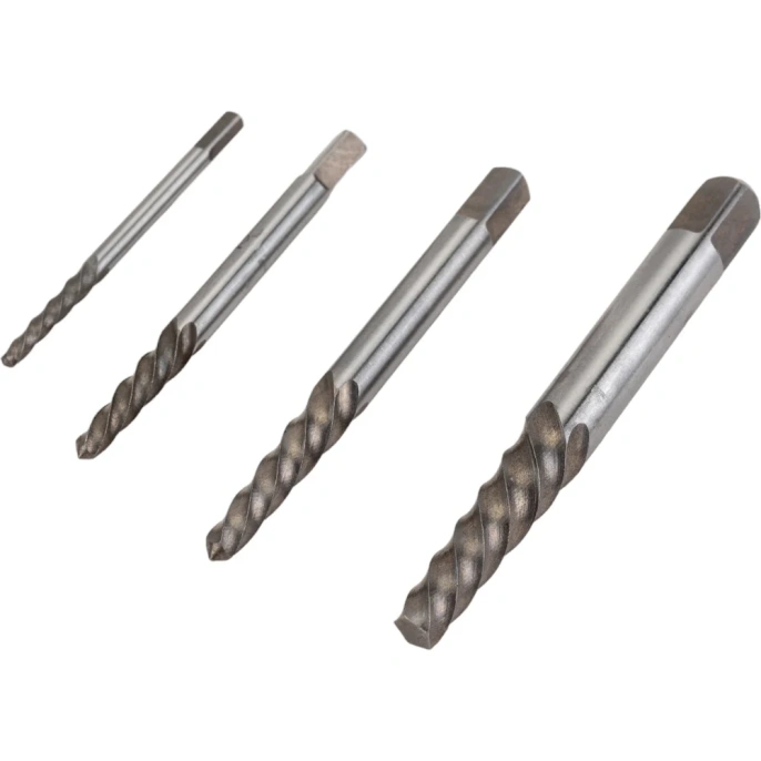 Набор экстракторов из быстрорежущей HSS стали, 4 шт. FIT IT Профи 36448