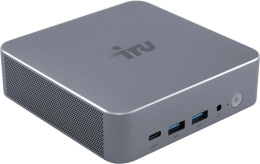 Неттоп IRU Tactio 515 i5 12450H 2 16Gb SSD512Gb Iris Xe без ОС 2xGbitEth WiFi BT 100W серый RUS 2195519