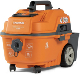 Строительный пылесос Daewoo DAVC 2516S,  оранжевый